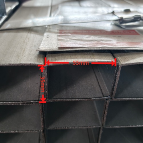 Tubo quadrato zincato 35*55*1,1 mm