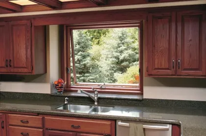 Aluminum Glass Awing and Top Hung Windows Supplier