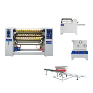BOPP Gum Tape Jumbo Roll Slitting and Rewinding Production Line