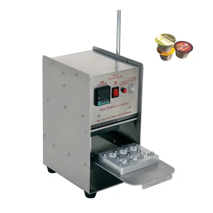 SS-6 Manual PP Nespresso Sealer Advanced Sealing Technology Coffee Sealing Machine