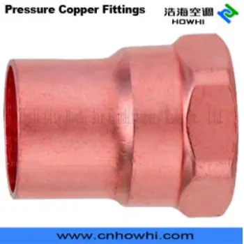 Copper Adaptor for Refrigeration and Plumbing, ASME/ANSI/EN1254-1