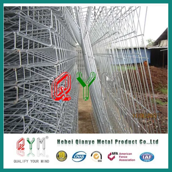 Qym-Brc Fencing/ Green Security Rolltop Panel Brc Fence