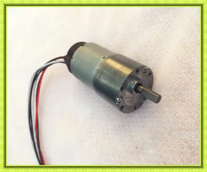 6v 12V brush dc micro encoder gear motor