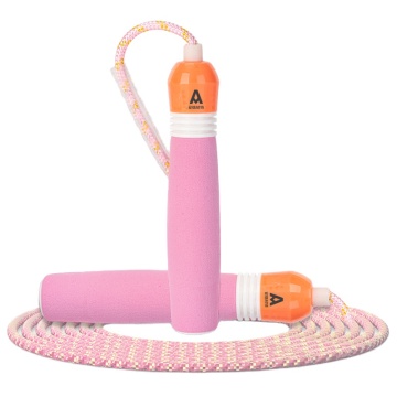 DELI FT120-2 Cartoon Children's Cotton Rope 2.6m Adjustable Jump Rope