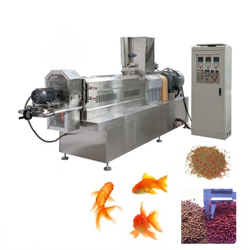Automatic 100kg Ornamental Floating Fish Feed Extruder Machine - Shrimp Pellet Processing Line
