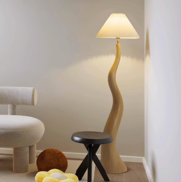 Modern Bauhaus Resin Floor Lamp with Switch Control