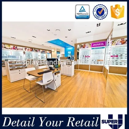 Australia brand optical colour paint shop display furniture