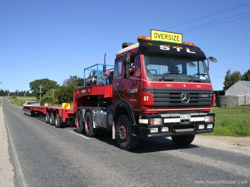 Nicolas MDED Hydraulic Modular trailer