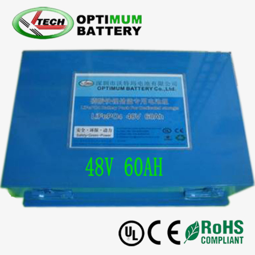 Rechargeable Lithium Battery 48V 60ah for Telecom UPS and Back up Power