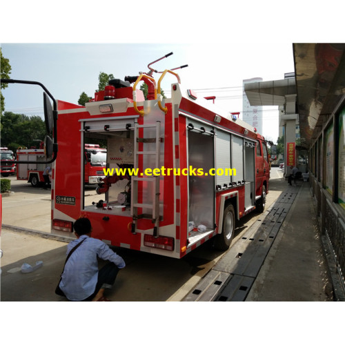 Camiones de bomberos nuevos de 7000 litros Dongfeng