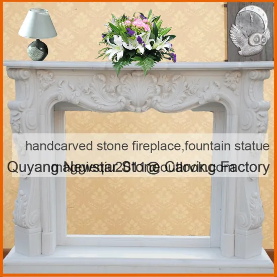 Marble Fireplace Indoor Decor Fireplace Mantel Surround Mf1706