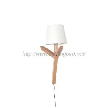 New Modern Wooden Wall Lamp  lightingbird