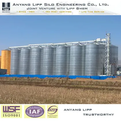 Raw Material Storage Silo for Barley Liquor Distillery