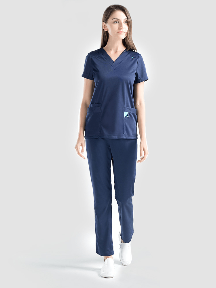 EDS Essentials Nursing Uniforms Xtreme Scrub Sets Medical Uniform for Women and Men Label Scrubs Infinity Nurse Workwear Tunic