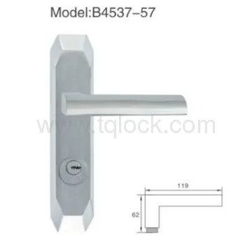 European style  stainless steel door lock handle