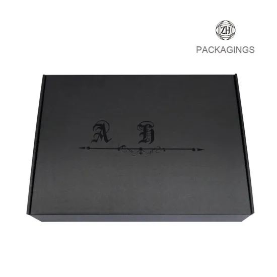UV coating custom cardboard shipping box