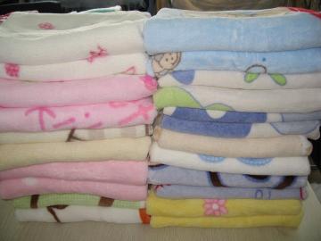 Coral Baby Blanket