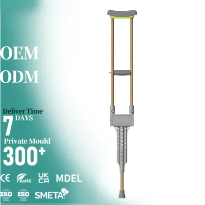 Lightweight Non-Slip Medical Crutches for Elderly