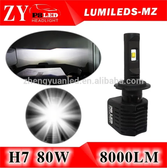 Hi/lo beam h7 h4 d2s P8 led headlights car accessories