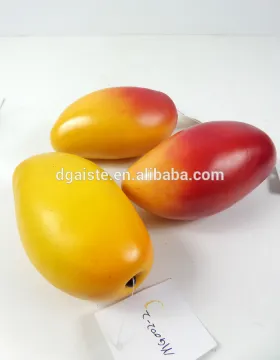 artificial plastic mango for decoration fake fruit