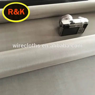 Fine 304 316L stainless steel wire mesh printing mesh filter fine mesh screen