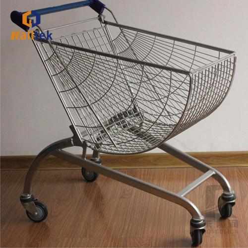 New Design Metal Trolley New Design sector Metal Supermarket Shopping Trolley Supplier