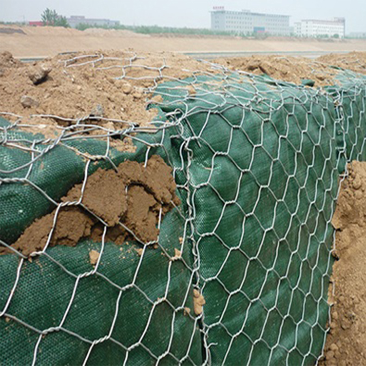 flood control galvanized weave wire mesh gaions