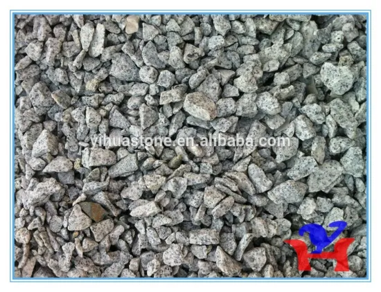 crushed granite stone for the road