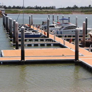 Used Marine Floating Pontoon Dock Platform or Bridge for Sale