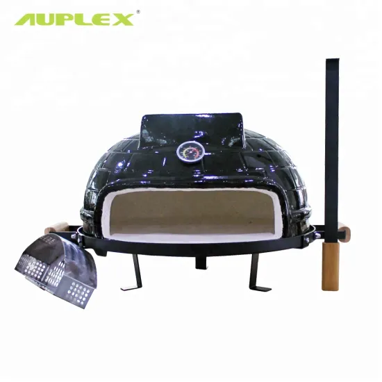 Auplex Ceramic BBQ Outdoor Wood fired Pizza Oven