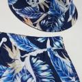 Shorts de praia de verão de estampa de flor masculina