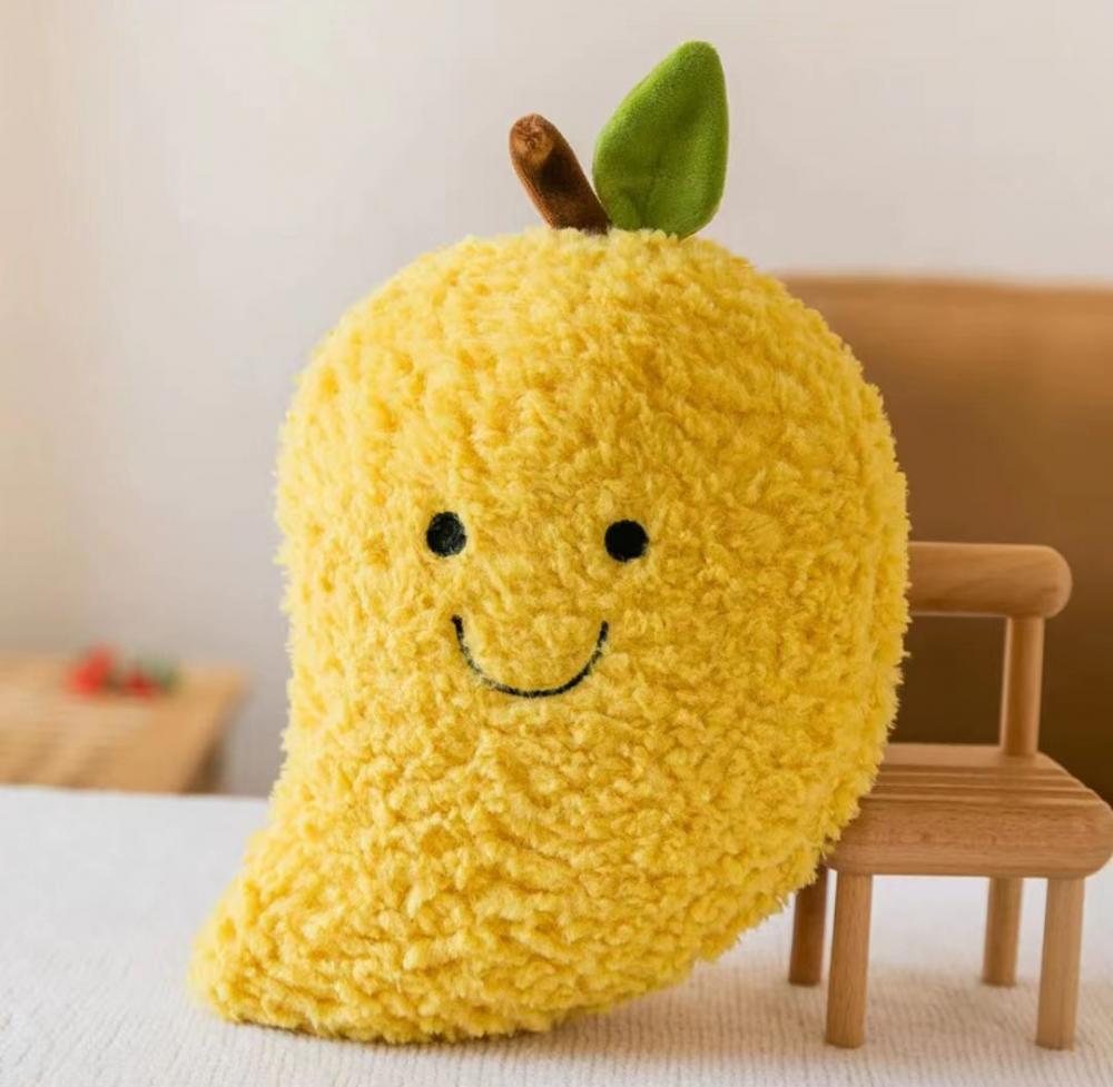 Toys en peluche de poupée de fruits de simulation en gros