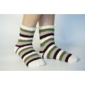 Benutzerdefinierte thermische Lounge Anti -Slip -Fleece -Fluffy Socken