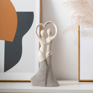 Scandinavian Ceramic Sculpture Ornaments: Unique Nordic Table Accessories for Home Décor and Wedding Gifts