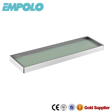 High End Tempered Glass Shelf Wall Mount Square Glass Shelf Support 951 07