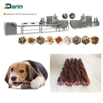 Einfarbige zweifarbige Hundekau-Extrusionslinie