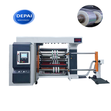 Máquina de retrocesso automática de filmes bopp não tecidos para rolo de papel jumbo de 1300 mm - Preço