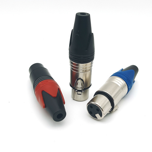 XLR Female Solder Connector for Microphone Audio Cables
