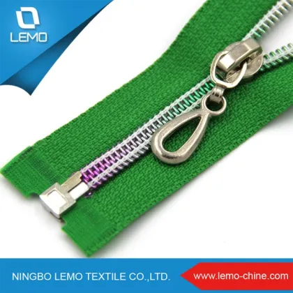 lemo wholesale price high quality metal ykk zips ,ykk zip ,ykk zipper