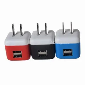 USB travel adapter with 5V and 3.1A