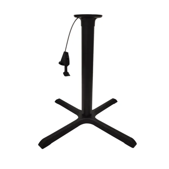 Modern Style Outdoor Furniture Height Adjustable Cast Iron Table Base