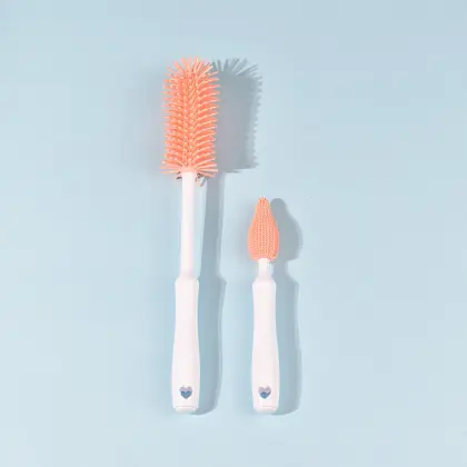 Silicone Bottle Cleaning Brush Set for Baby