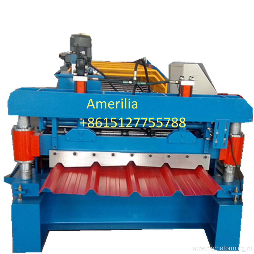 IBR roof sheet roll forming machine