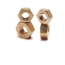 DIN934 M2- M64 brass hex nuts