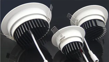 7W COB LED Downlights for Hotels and Apartments