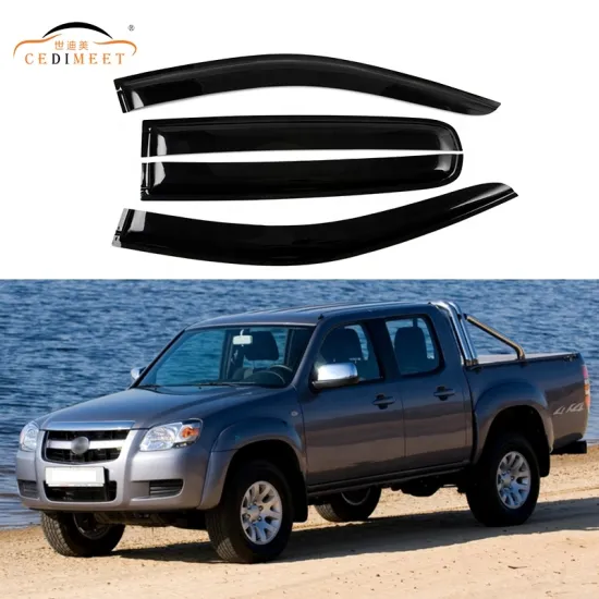 Car Deflector Windshield Door Visor for Mazda BT-50 2011-2018 (Acrylic Material)