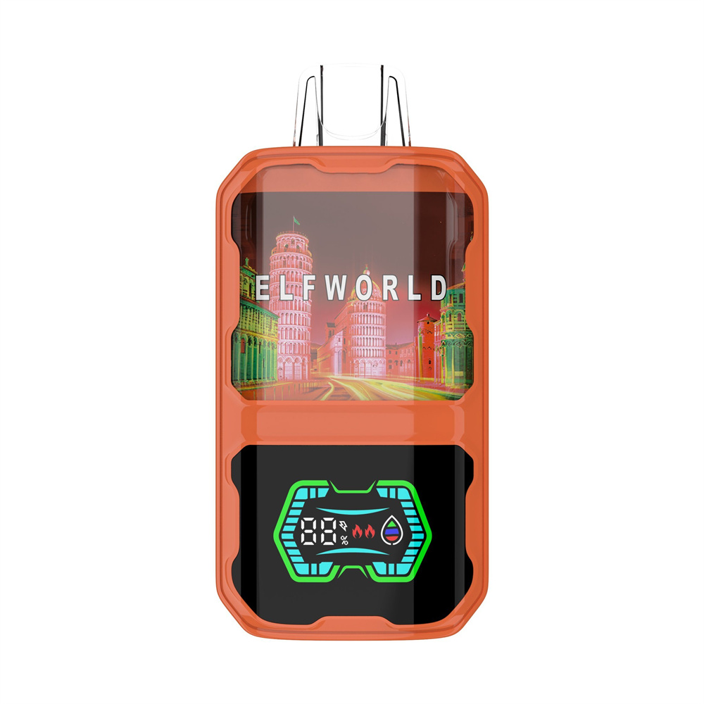 Elfworld ai22000 puffs vape sekali pakai dengan display jerman