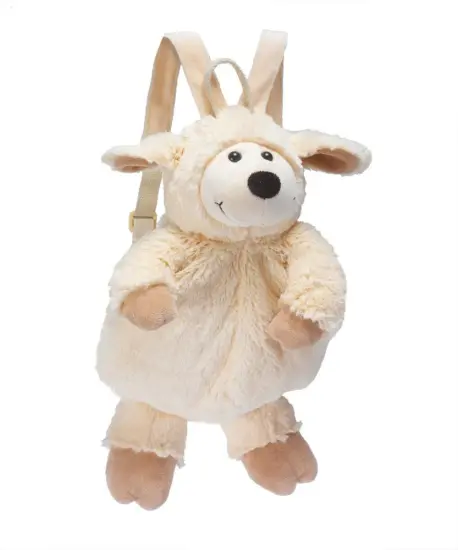 new design plush backpack toy lamb, backpack plush toy