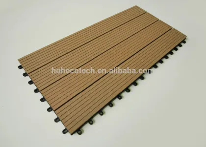 Easy All Weather Wood Deck Tiles Cheap, WPC Deck , Wood Plastic Composite Deck Tile