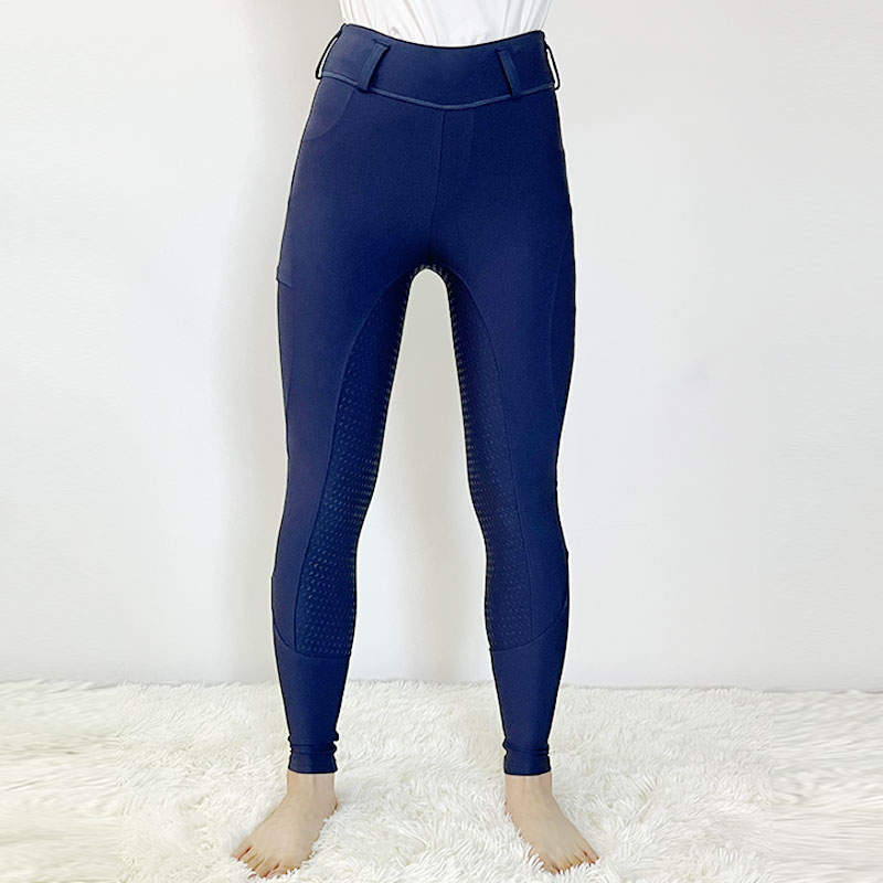 Pantalon équestre en silicone pour enfants à chaud